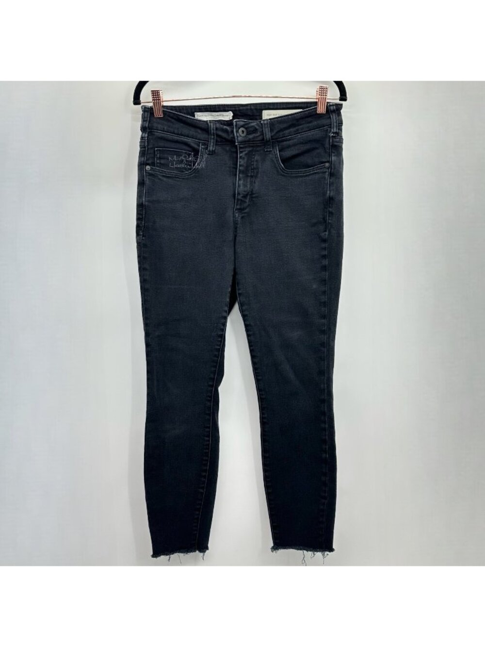 Pilcro Black High Rise Skinny Jeans Size 29